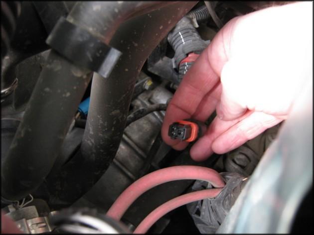 Отключение ДТОЖ от двигателя