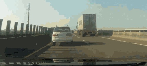 Советы начинающим водителям — как избегать аварийных ситуаций Авария, Для начинающих, Авто, Гифка, Длиннопост