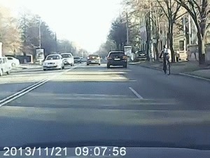 Советы начинающим водителям — как избегать аварийных ситуаций Авария, Для начинающих, Авто, Гифка, Длиннопост