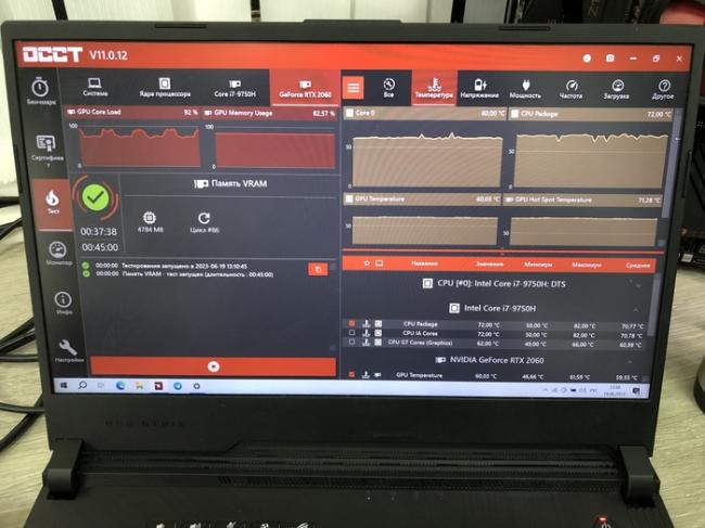 Asus ROG Strix G531, RTX 2060 и ошибка 43 Ремонт ноутбуков, Ремонт техники, Материнская плата, Видеокарта, Поломка, Ноутбук, Длиннопост