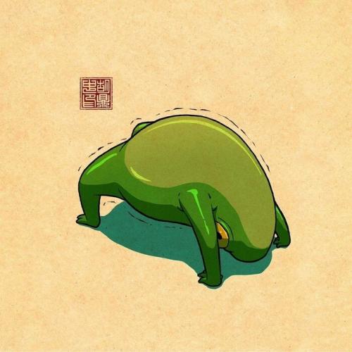 На зарядку становись ! Лягушки, It Is Wednesday My Dudes, Среда, Жаба, Длиннопост