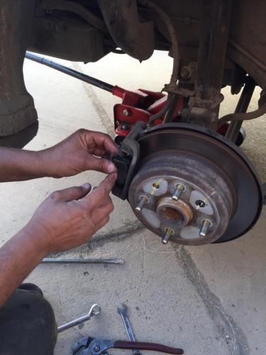 колодки передние лачетти