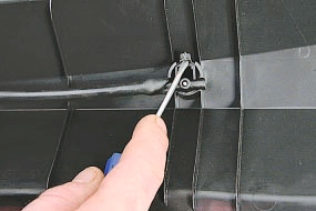 Снятие и установка решетки короба воздухопритока Опель Астра Н