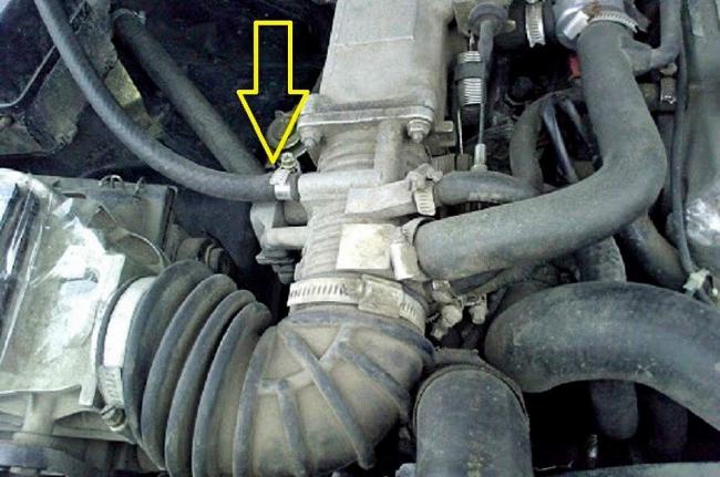 Блок подогрева дросселя