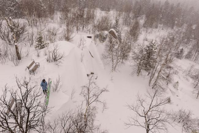Фото 7. Тревожные виды со смотровой площадки «Черная скала» в национальном парке «Таганай». Отзывы о поездке по достопримечательностям Челябинской области. Какой маршрут выбрать. 1/640, 0.67, 8.0, 400, 24.