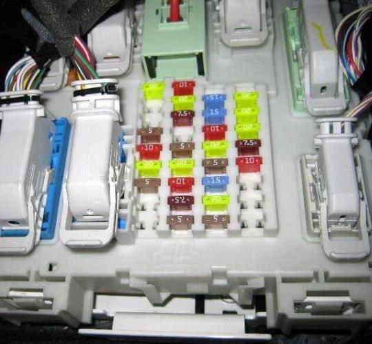 Фотография блока в салоне