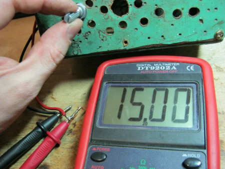 минимальное напряжение