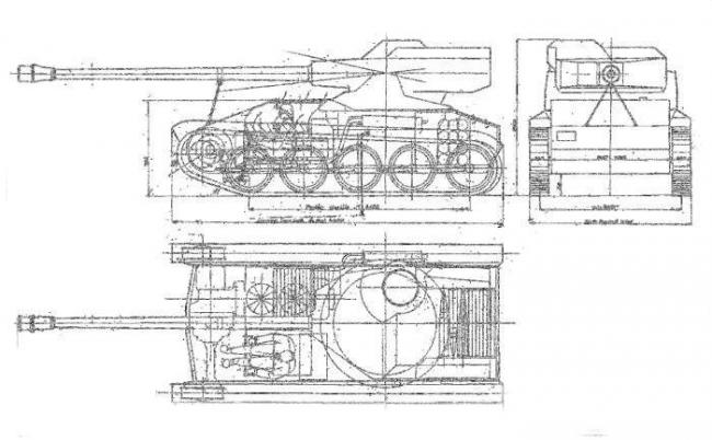 Bat.-Châtillon 12 t - французский лёгкий танк 8 уровня World of Tanks