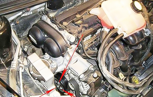 Замена термостата Форд Фокус 2 1.6