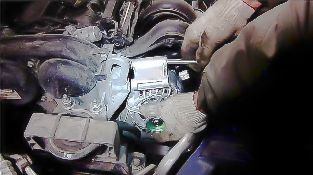 Замена термостата Форд Фокус 2 1.6