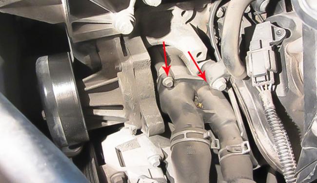 Замена термостата Форд Фокус 2 1.6