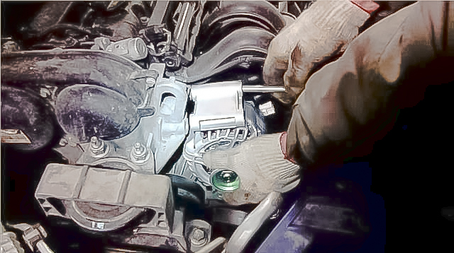 Замена термостата Форд Фокус 2 1.6