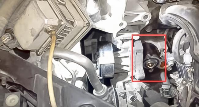 Замена термостата Форд Фокус 2 1.6