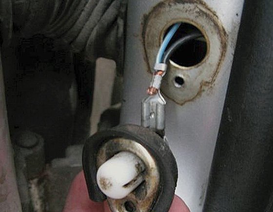 удаление нештатной проводки