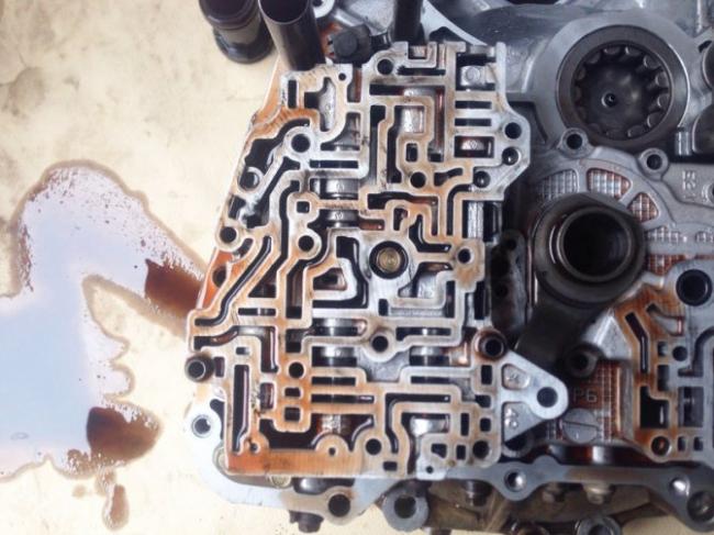 Гидроблок коробки автомат