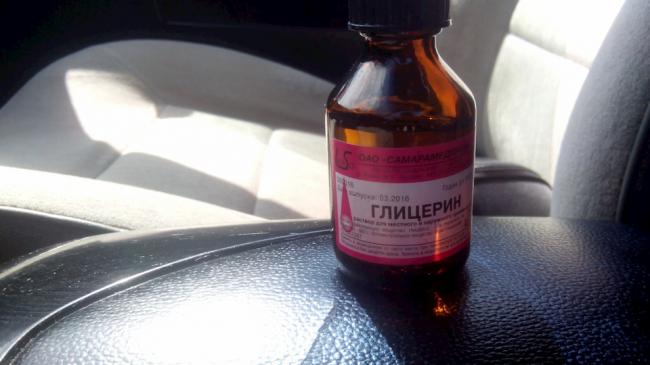 glicerin v avtomobile