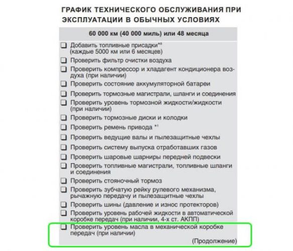 Когда проверять уровень масла в мкпп Хендай Солярис