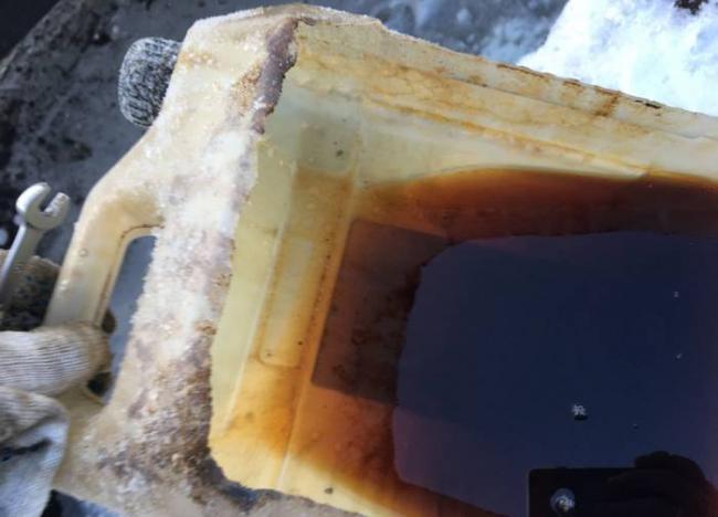 Масло из МКПП Hyundai Solaris