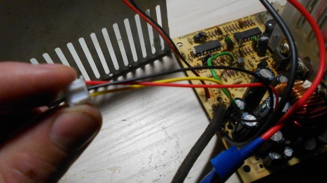 12 вольт из блока питания от компьютера