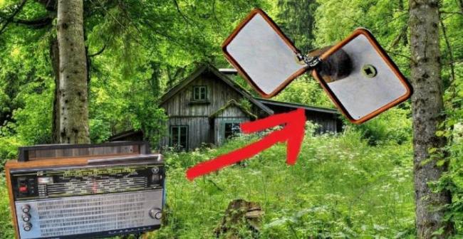 радиоантенна для дачи