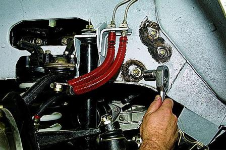 Ремонт и регулировка рулевого механизма автомобиля ВАЗ-2121