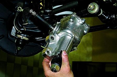 Ремонт и регулировка рулевого механизма автомобиля ВАЗ-2121