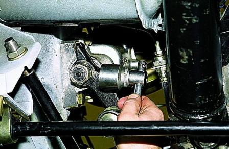 Ремонт и регулировка рулевого механизма автомобиля ВАЗ-2121