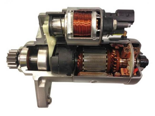 из чего состоит стартер