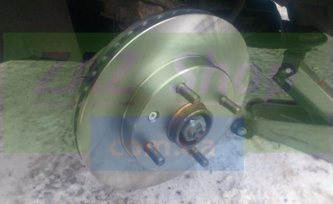 Устанавливаем новый тормозной диск Шевроле Лачетти